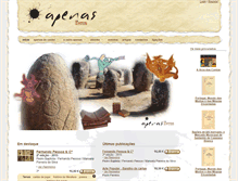 Tablet Screenshot of apenas-livros.com